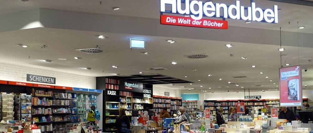 Weitere Verkaufsstelle: Kooperation mit Hugendubel im Franken-Center